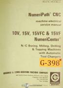 Giddings & Lewis-Giddings Lewis 15V, NumeriCenter Drill Boring Milling Machine, Parts Manual 1963-15V-03
